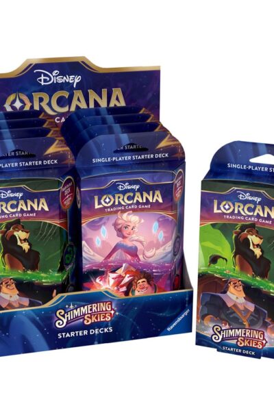 Ravensburger: Disney Lorcana TCG Shimmering Skies Starter Decks Display (8) *Englische Edition*