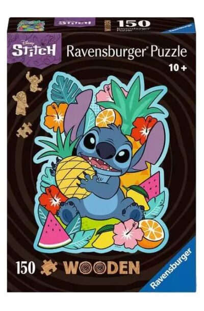 Ravensburger: Disney WOODEN Holz-Puzzle Stitch (150 Teile)