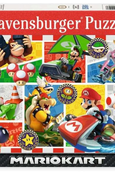 Ravensburger: Super Mario Kinderpuzzle XXL Spass mit Mario Kart (150 Teile)