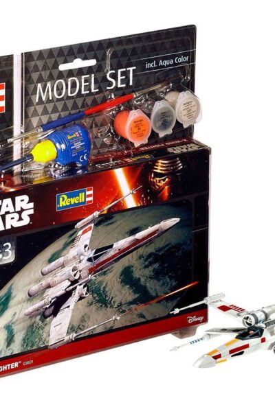 Revell: Star Wars Modellbausatz 1/112 Model Set X-Wing Fighter 11 cm