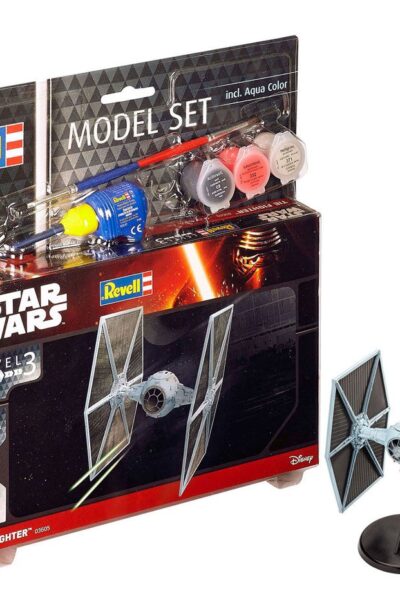 Revell: Star Wars Modellbausatz 1/110 Model Set TIE Fighter 9 cm