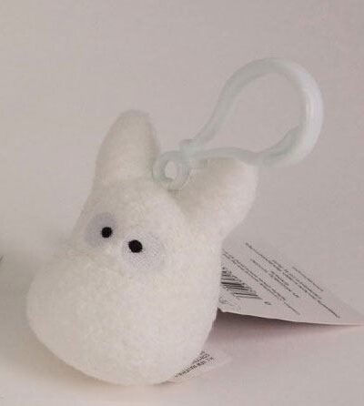 Sun Arrow: Mein Nachbar Totoro Plüsch-Anhänger Totoro weiss 6 cm