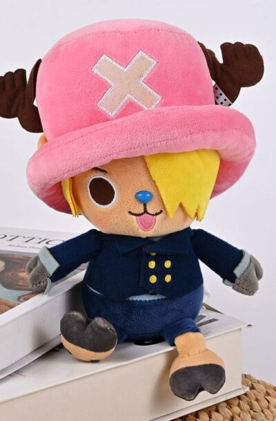 Sakami Merchandise: One Piece Plüschfigur Chopper x Sanji 25 cm