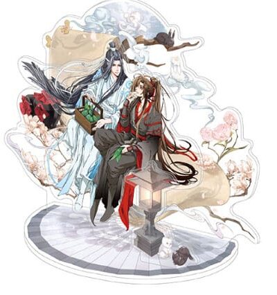 Sakami Merchandise: Grandmaster of Demonic Cultivation Acryl Stand Wei Wuxian & Lan Wangji Sweet Flags Waving in Wind Ver. 19 cm