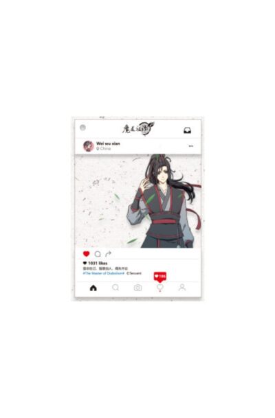 Sakami Merchandise: Grandmaster of Demonic Cultivation Acryl Photo Holder Wei Wuxian 20 cm