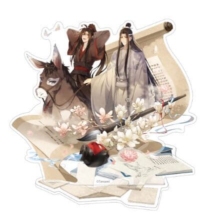 Sakami Merchandise: Grandmaster of Demonic Cultivation Acryl Stand Wei Wuxian & Lan Wangji Return to Seclusion Ver. 21 cm