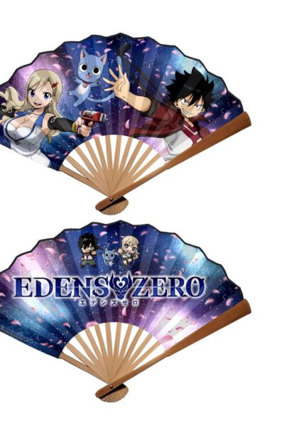 Sakami Merchandise: Edens Zero Fächer Rebecca, Happy & Shiki