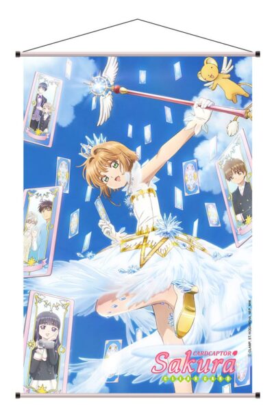 Sakami Merchandise: Cardcaptor Sakura Clear Card Wandrolle Sakura Kinomoto 60 x 90 cm