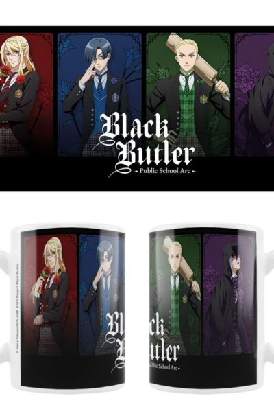 Black Butler: Public School Arc Keramiktasse Edgar, Lawrence, Herman & Gregory