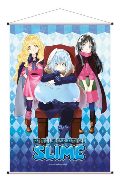 Sakami Merchandise: That Time I Got Reincarnated as a Slime Wandrolle Rimuru, Alice, Chloe 60 x 90 cm