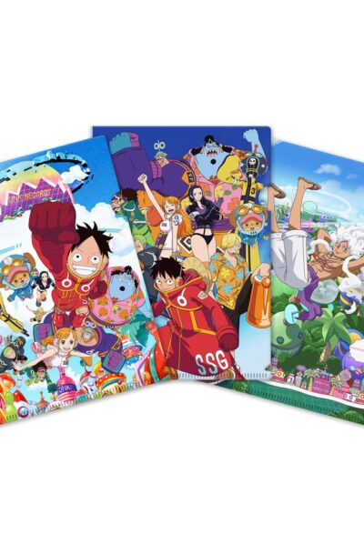 Sakami Merchandise: One Piece Klarsichthüllen 3er-Set Egghead Saga