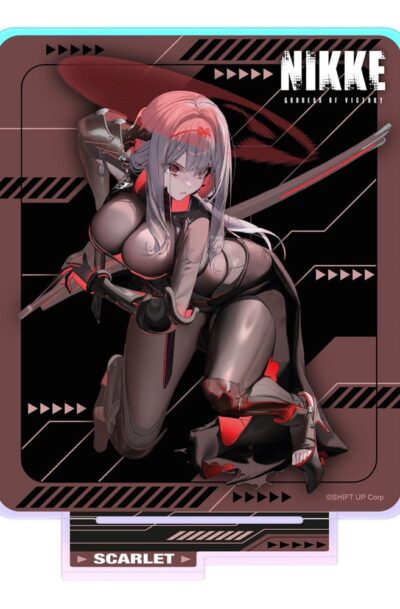Goddess of Victory: Nikke Crouching Series Acryl Stand Scarlet Holographic 14 cm