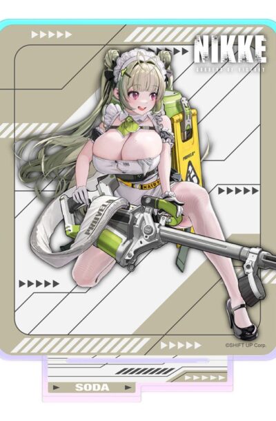 Goddess of Victory: Nikke Crouching Series Acryl Stand Soda Holographic 14 cm