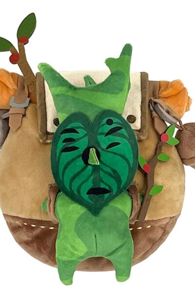 The Legend of Zelda: Tears of the Kingdom Plüschfigur ZP04 Korok with Backpack Brown 17 cm