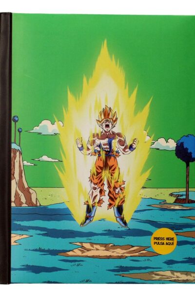 SD Toys: Dragon Ball Z Notizbuch mit Leuchtfunktion Namek Final Battle