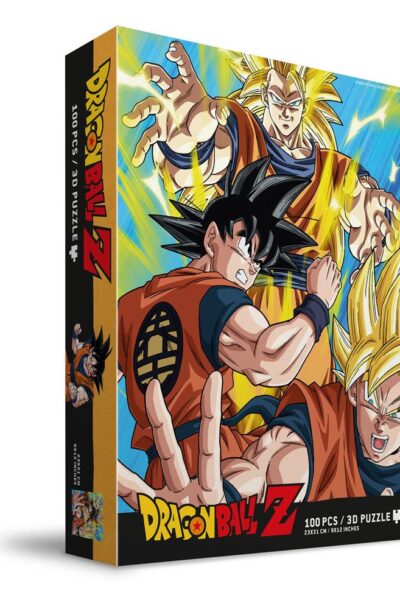 SD Toys: Dragon Ball Z Puzzle mit 3D-Effekt Goku Saiyan (100 Teile)