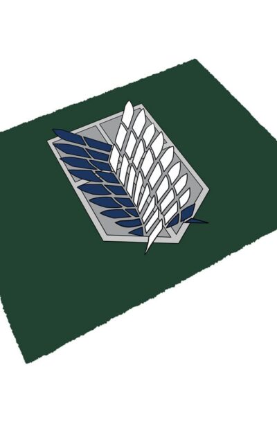 SD Toys: Attack on Titan Fussmatte Scout Emblem 40 x 60 cm