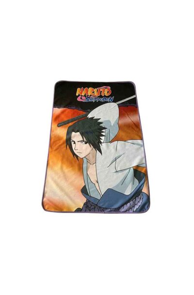 SD Toys: Naruto Shippuden Fleecedecke Sasuke 100 x 150 cm