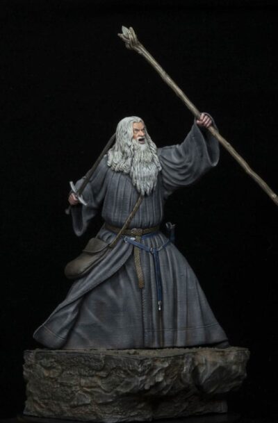 SD Toys: Herr der Ringe PVC Figur Gandalf in Moria 18 cm