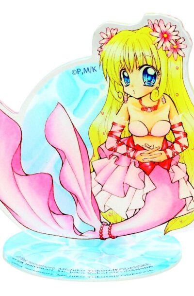 Mermaid Melody: Pichi Pichi Pitch Acryl Figur Luchia Nanami with Flowers 21 cm