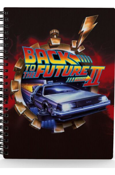 SD Toys: Zurück in die Zukunft II Notizbuch mit 3D-Effekt Poster
