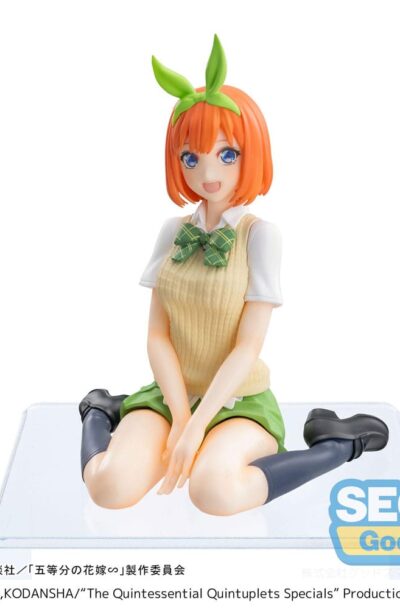 Sega: The Quintessential Quintuplets Specials PM Perching PVC Statue Yotsuba Nakano 9 cm