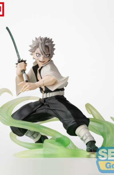 Demon Slayer: Kimetsu no Yaiba Xross Link Anime PVC Statue Sanemi Shinazugawa Hashira Training Arc 12 cm