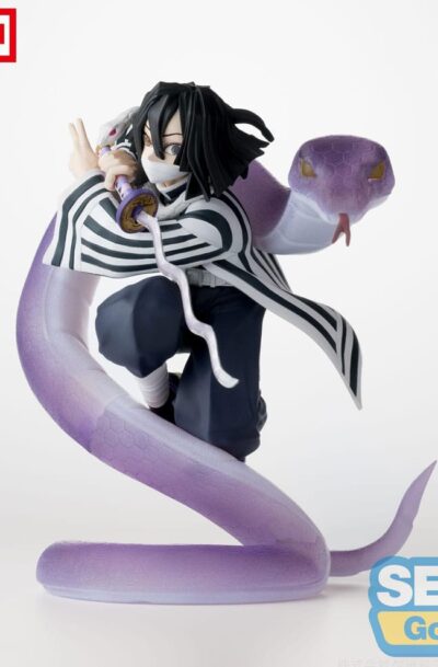 Demon Slayer: Kimetsu no Yaiba Xross Link Anime PVC Statue Obanai Iguro Hashira Training Arc 14 cm