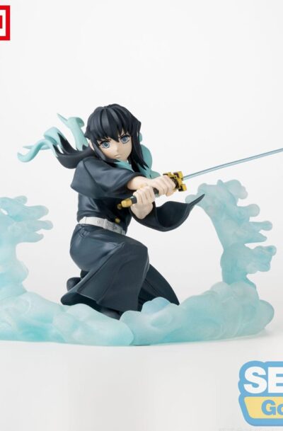 Demon Slayer: Kimetsu no Yaiba Xross Link Anime PVC Statue Muichiro Tokito Hashira Training Arc 11 cm