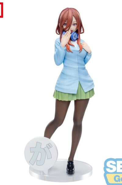 Sega: The Quintessential Quintuplets Specials Luminasta PVC Statue Miku Nakano 20 cm