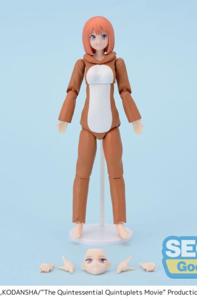 Sega: The Quintessential Quintuplets Actionfiguren Movingood!!! Yotsuba Nakano 15 cm