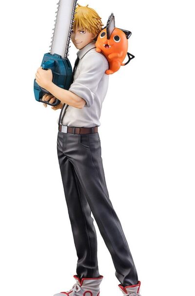 Sega: Chainsaw Man S-Fire PVC Statue 1/7 Denji & Pochita 24 cm