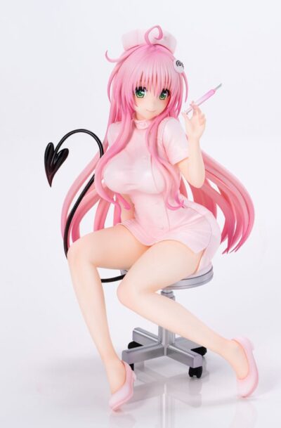 Union Creative: To Love-Ru Darkness Statue PVC Lara Satalin Deviluke Nurse Cos 26 cm