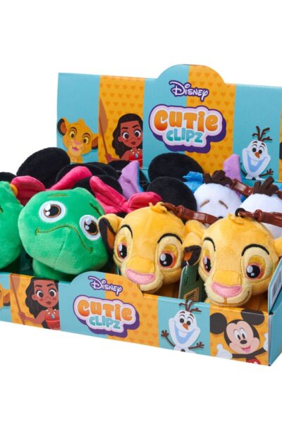 Simba: Disney Cutie Clipz Plüsch-Schlüsselanhänger Sortiment (12)