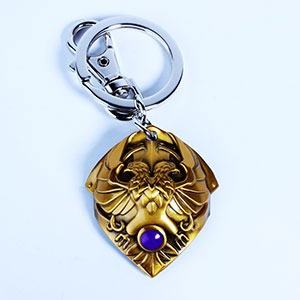 Semic: Warhammer 40K Metall-Schlüsselanhänger Custodian Shoulder Plate