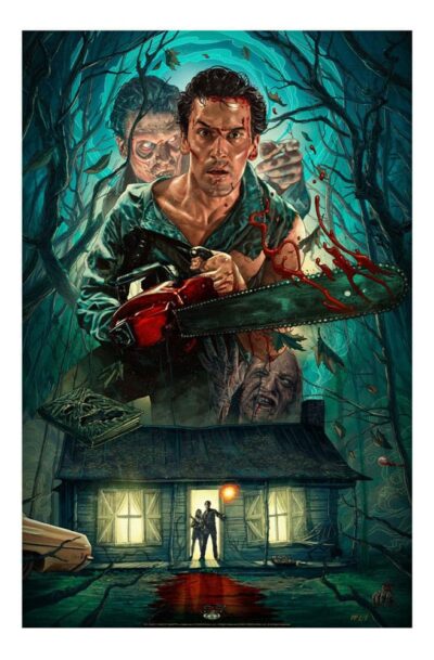 Sideshow Collectibles: Tanz der Teufel 2 Kunstdruck Ash Williams 46 x 61 cm – ungerahmt
