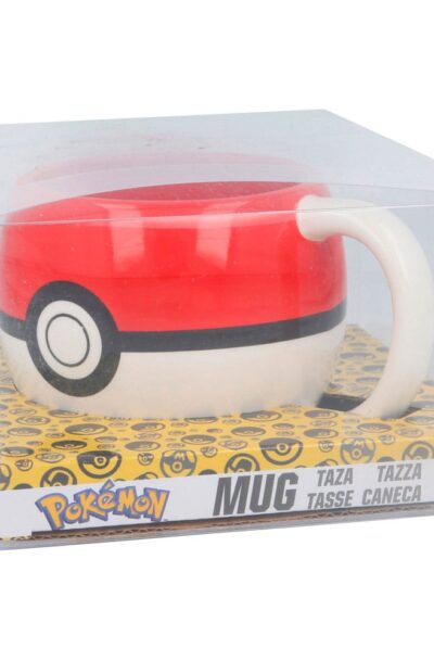Stor: Pokemon 3D Tasse Pokeball 445 ml