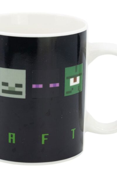 Stor: Minecraft Tasse mit Thermoeffekt Squared Pattern 325 ml