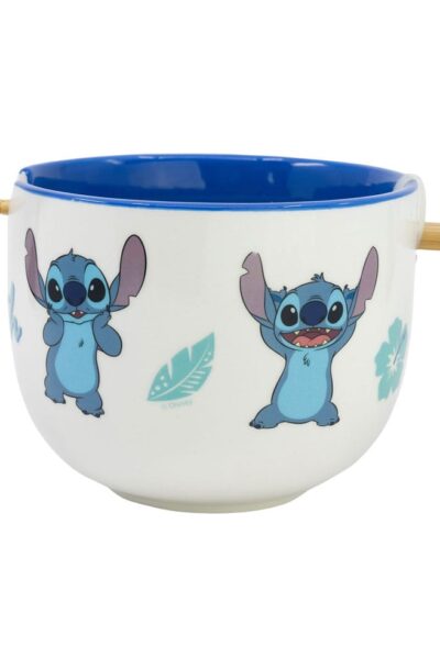 Stor: Lilo & Stitch Ramen-Schüssel mit Stäbchen Stitch