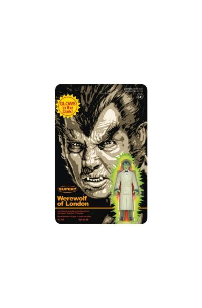 Super7: Werewolf of London ReAction Actionfigur Wave 02 Werewolf of London (Monster Glow) 10 cm