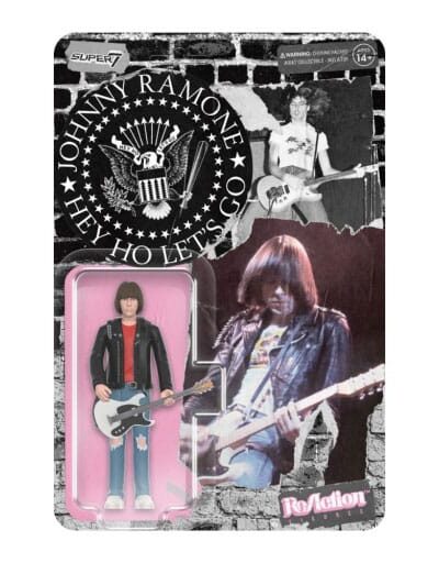 Super7: Johnny Ramone ReAction Actionfigur Wave 01 Johnny Ramone 10 cm