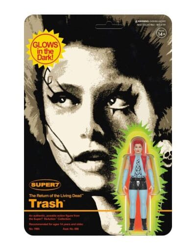 Super7: The Return of the Living Dead ReAction Actionfigur Wave 04 Trash (Monster Glow) 10 cm