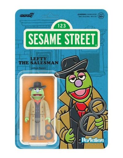 Super7: Sesamstrasse ReAction Actionfigur Wave 02 Schlemihl 10 cm