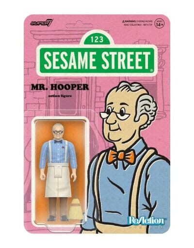 Super7: Sesamstrasse ReAction Actionfigur Wave 03 Mr. Hooper 10 cm