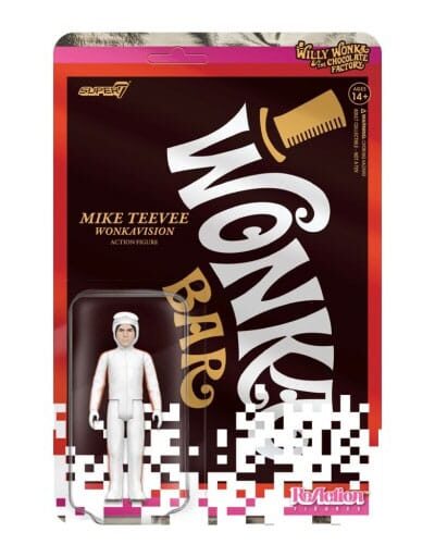 Super7: Charlie und die Schokoladenfabrik (1971) ReAction Actionfigur Wave 03 Mike Teevee (White Suit) 10 cm