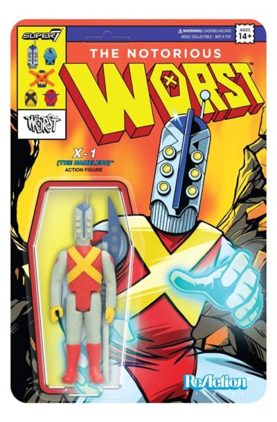 Super7: The Worst ReAction Actionfigur Wave 05 Mutant Team X1 The Nameless 10 cm