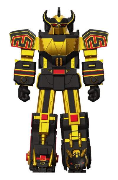 Super7: Power Rangers Ultimates Actionfigur Megazord (Black/Gold) 18 cm