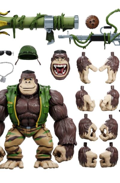 Super7: Teenage Mutant Ninja Turtles Ultimates Actionfigur Guerrilla Gorilla 20 cm