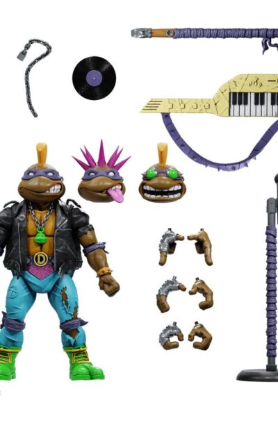 Super7: Teenage Mutant Ninja Turtles Ultimates Actionfigur Punker Donatello 18 cm