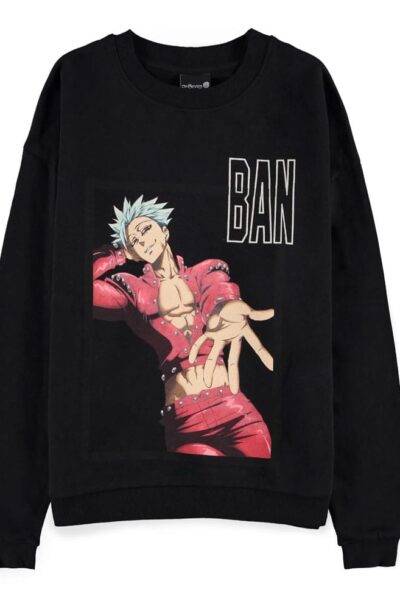 The Seven Deadly Sins: Ban Women's Crew Sweater Size M